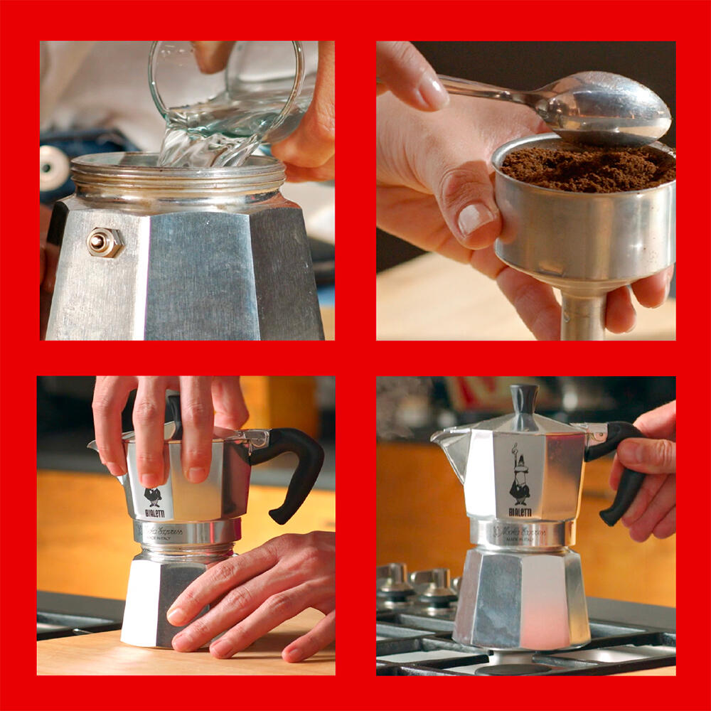 Moka Express espressobrygger - 4 kopper